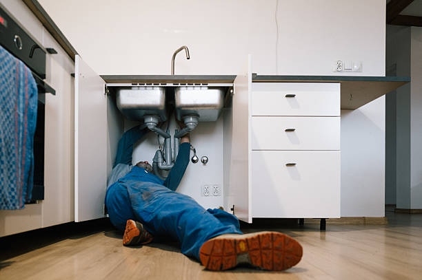Professional Drain Cleaning technician working in Campbellsville, KY